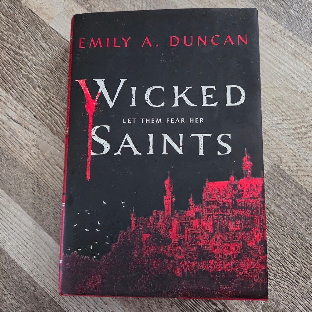 Wicked Saints Emily A Duncan Signed First Edition OwlCrate Hardcover YA Fantasy